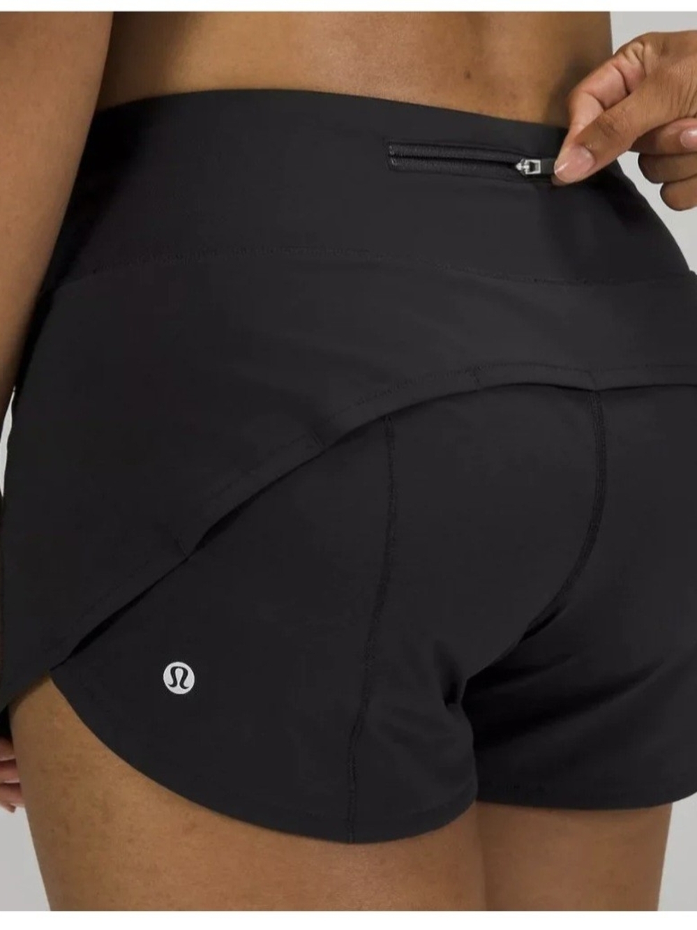 Speed Up Mid Rise Lined Shorts - Picture 2 of 2